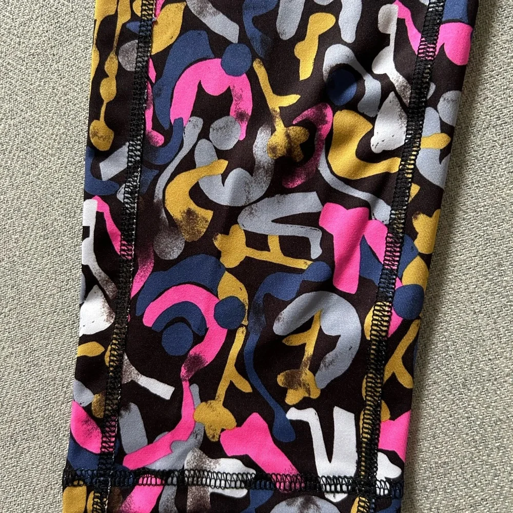 Tek Gear Multicolor Abstract Leggings - Picture 7 of 9